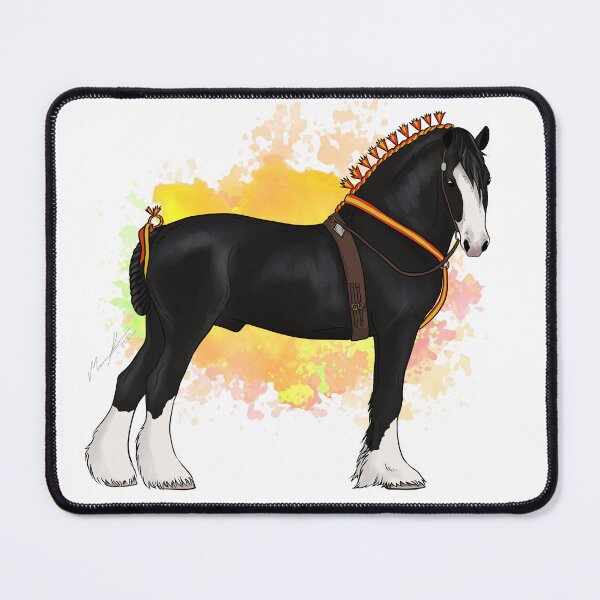 Item preview, Black horse (product preview) designed and sold by PawWebDesign.