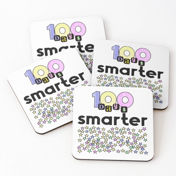 Item preview,  100 days smarter, smarter 100 days,100 days of school,100 days smarter teacher, smarter 100 days, 100 days smarter student designed and sold by fairy-taler.