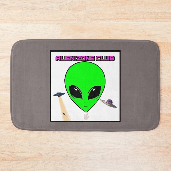 Item preview, ' ALIEN ZONE CLUB ' LOGO. designed and sold by Irena Vovk Rothschild's ONLINE SHOP.