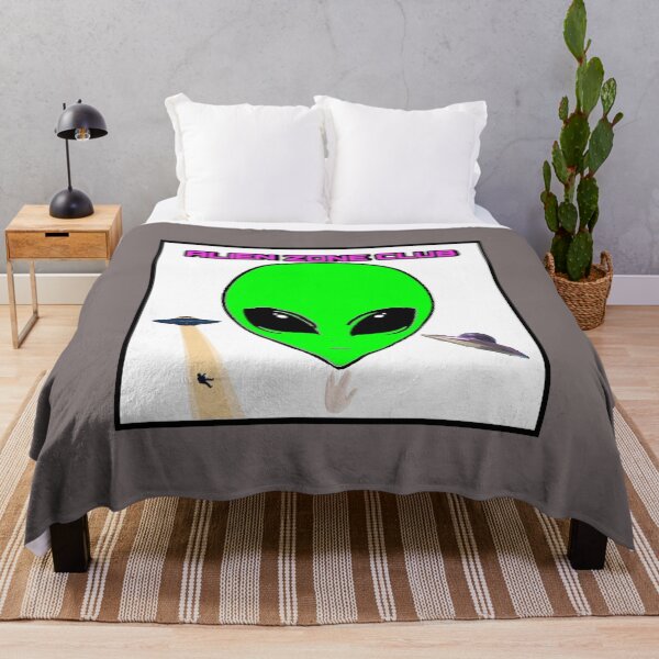 Item preview, ' ALIEN ZONE CLUB ' LOGO. designed and sold by Irena Vovk Rothschild's ONLINE SHOP.
