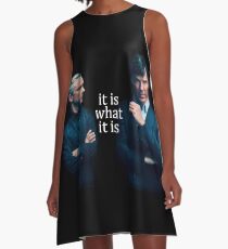 It is what It is A-Line Dress
