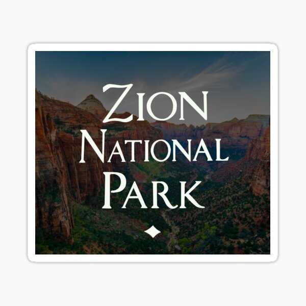 Vista previa del artículo con la obra «Parque Nacional Zion», diseñado y vendido por julietteholm.