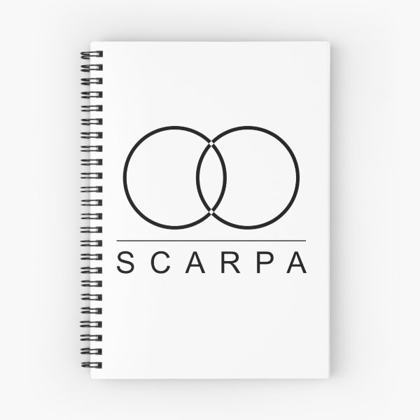 Item preview, Carlo Scarpa Logo - Black designed and sold by StrangeReflect.