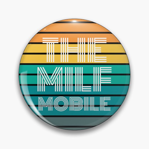 Item preview, The Milf Mobile Sunset Retro designed and sold by DAFIN.