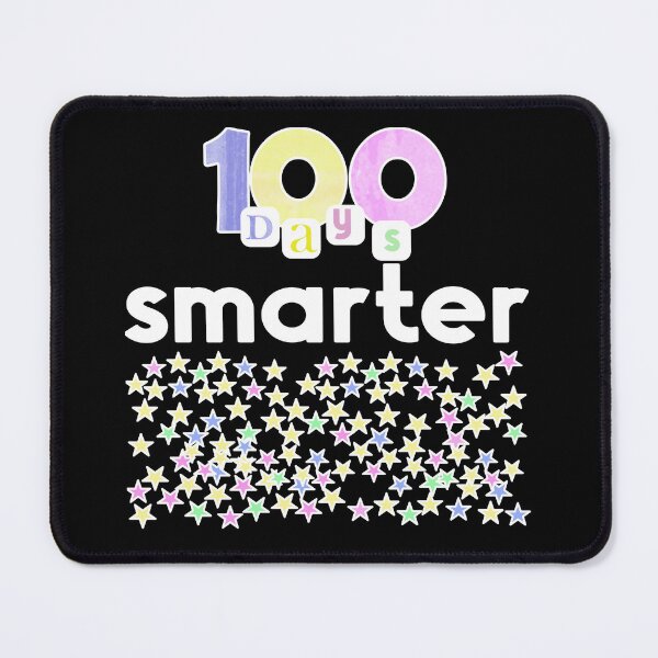 Item preview, 100 days smarter, smarter 100 days,100 days of school,100 days smarter teacher, smarter 100 days, 100 days smarter student designed and sold by fairy-taler.