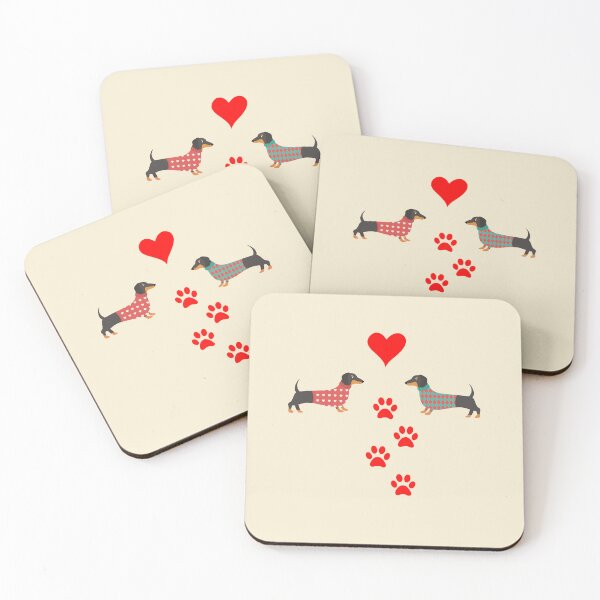 Item preview, Dachshund, Dackel - Seamless Pattern designed and sold by H-W-Design.