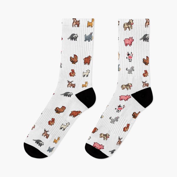 Item preview, Pixel Animal Farm - Funny Design Pack  designed and sold by edebzine.