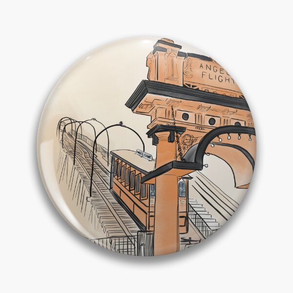 Item preview, Angels Flight, Downtown Los Angeles designed and sold by thelisabethanne.