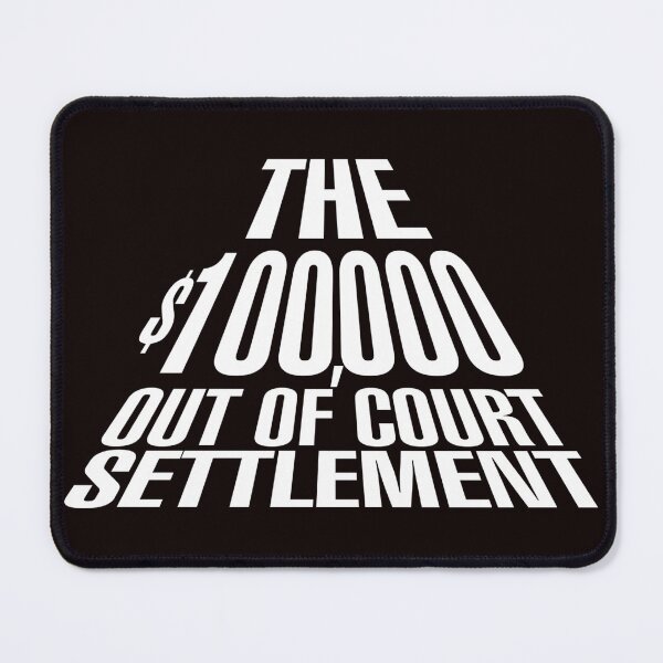 Item preview, The $100,000 Out of Court Settlement designed and sold by gameshowfan2001.