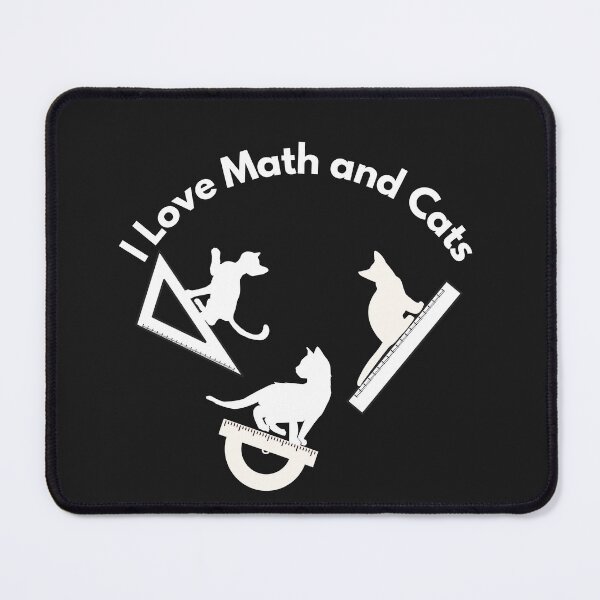 Item preview, Math Kitty Cat I Love Math And Cats, Mathematics Math Gifts, cats lovers designed and sold by Issa ★★★★★.