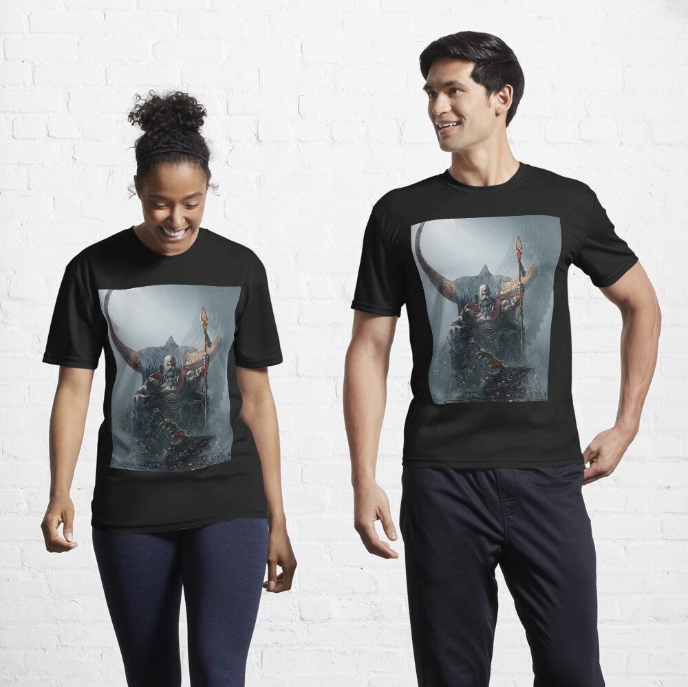 Aperçu de l'œuvre T-shirt respirant créée et vendue par FitnessShop96.