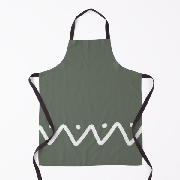 Item preview, Neutral Sage And Zigzag White Pattern designed and sold by ArtforDailyLife.