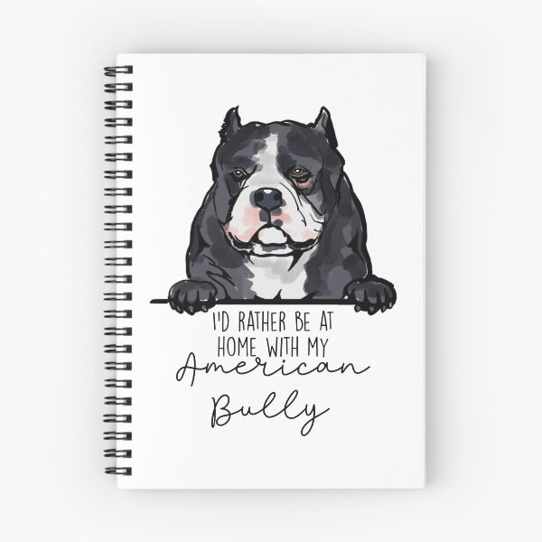 Item preview, I’d rather be at home with my American Bully designed and sold by Little Fuzz Shop.