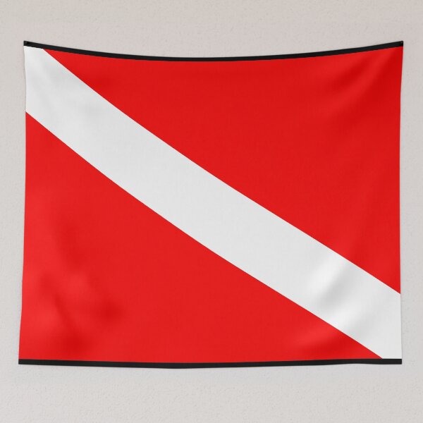 Item preview, Diver Down Flag - Scuba Diving Flag designed and sold by Gifts and more.