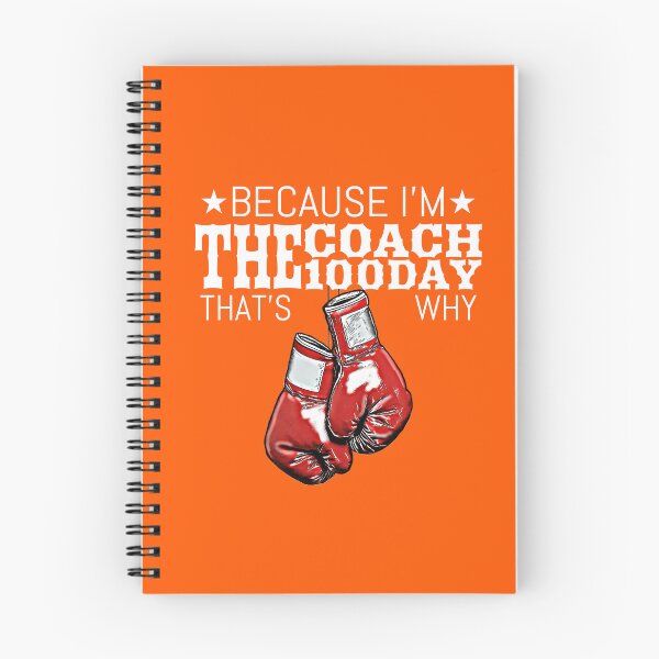 Artikelvorschau, Boxtrainer, Handschuh-Symbol, weil ich der 100-Tage-Trainer bin entworfen und verkauft von Beautiful Designs.