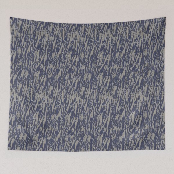 Item preview, Textured Flecked Abstract in Blue and Grey designed and sold by meggydesigns.