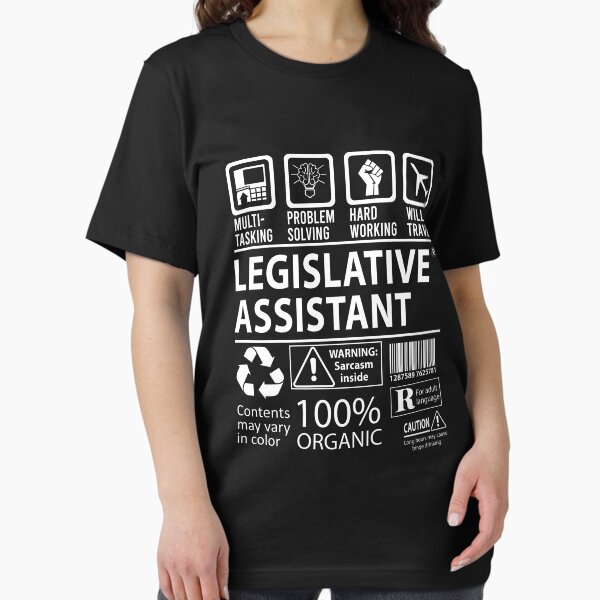 Item preview, Legislative Assistant T Shirt - MultiTasking Certified Job Gift Item Tee designed and sold by andahanson.