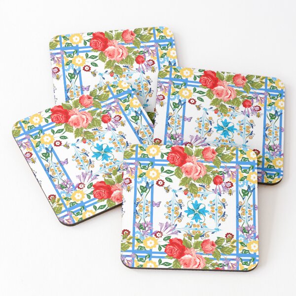 Item preview, Italian,Sicilian art,majolica,tiles,Flowers designed and sold by MariaMarinova.