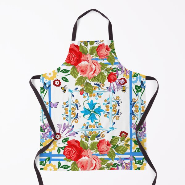 Item preview, Italian,Sicilian art,majolica,tiles,Flowers designed and sold by MariaMarinova.