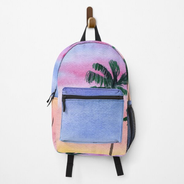 Item preview, Colorful Sunset with Palm Trees designed and sold by Sandra Connelly.