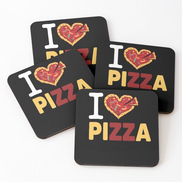 Aperçu de l'œuvre J'aime la pizza créée et vendue par MyStyleStore4.