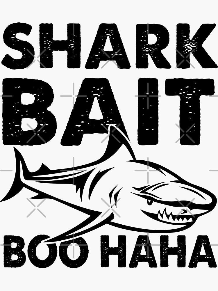 Shark Bait Valentine's Day Stickers