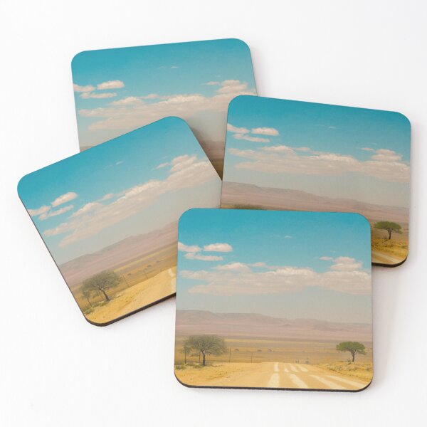 Item preview, Long dirt road in Namibia Africa designed and sold by ReachForArt.