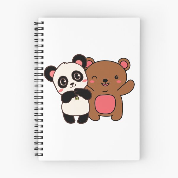 Item preview, Panda And Brownie Bear designed and sold by BopleDesigns.