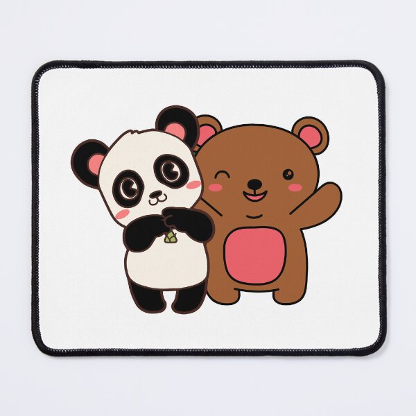 Item preview, Panda And Brownie Bear designed and sold by BopleDesigns.