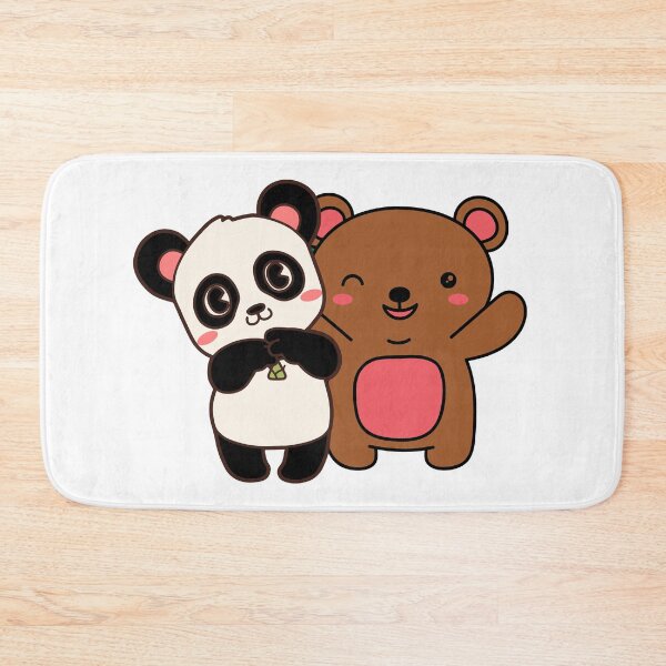 Item preview, Panda And Brownie Bear designed and sold by BopleDesigns.