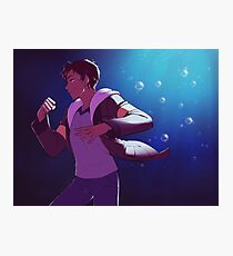 Blue Paladin Photographic Print