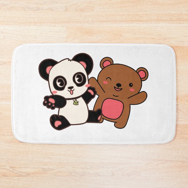 Item preview, Panda And Brownie - Panda and  Bear designed and sold by BopleDesigns.