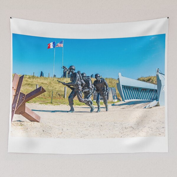 Item preview, Statues of Utah Beach designed and sold by StewieStrout.
