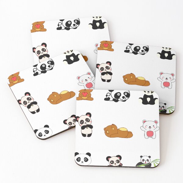 Item preview, Panda And Brownie Bear pack designed and sold by BopleDesigns.