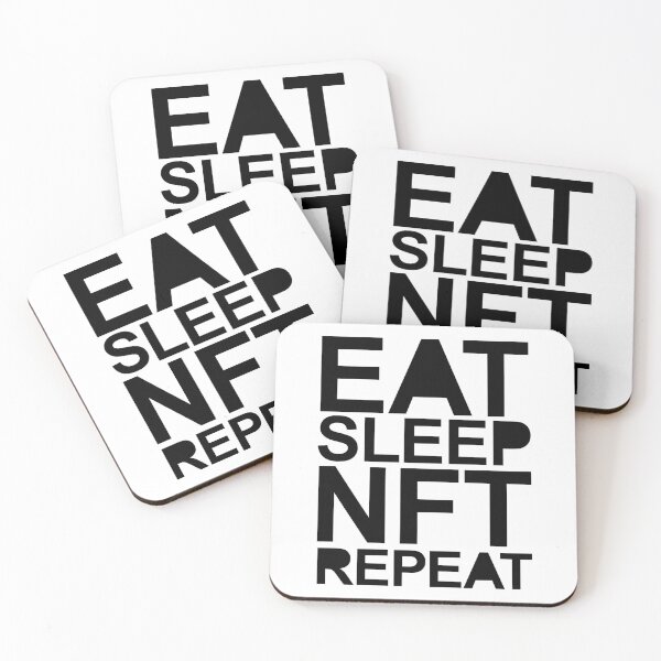 Item preview, Eat Sleep NFT Repeat designed and sold by alpdesignart.
