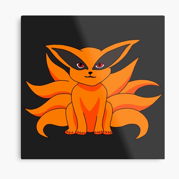 Nine Tailed Fox Metal Prints Redbubble