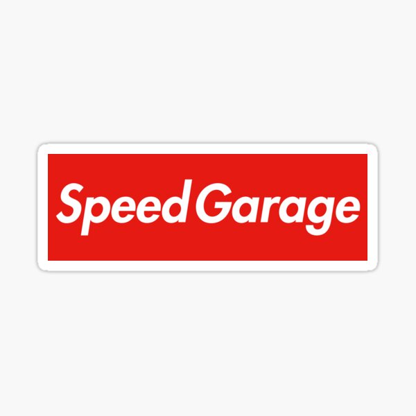 Item preview, Speed Garage (UK Garage) designed and sold by Hype Stickers.