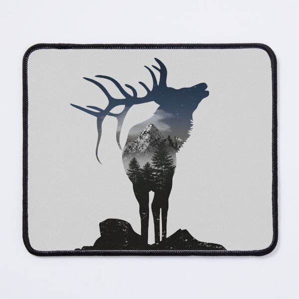 Item preview, Mountain & deer ● designed and sold by Lerioca.