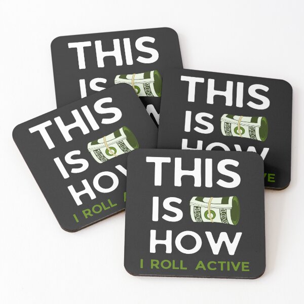 Item preview, This is How I Roll Active Shirt designed and sold by PuPPuB.