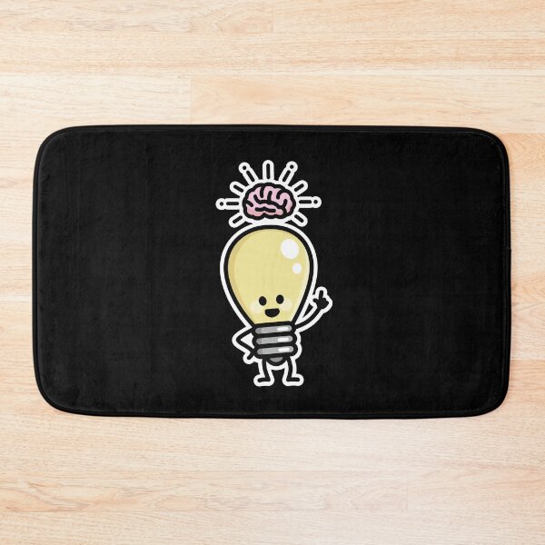 Item preview, Light bulb idea brains creative genius funny creativity nerd designed and sold by LaundryFactory.