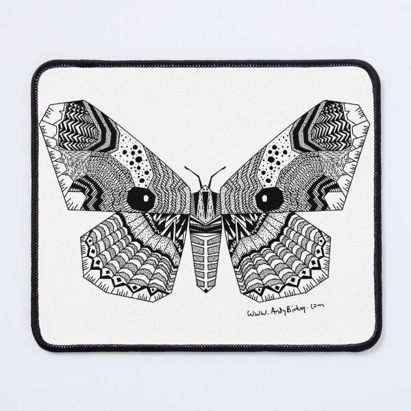 Item preview, Abstract Tiger Eye Moth designed and sold by andybirkey.