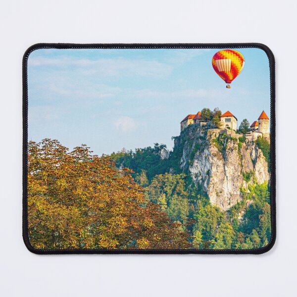 Item preview, Hot Air Balloon over Bled designed and sold by StewieStrout.