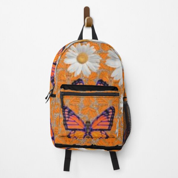 Item preview, MONARCH BUTTERFLIES WHITE DAISY FLOWERS ART designed and sold by sharlesart.