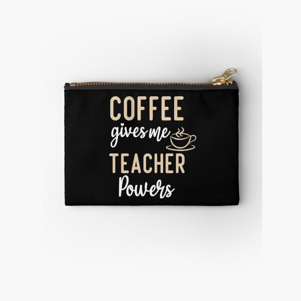 Item preview, Coffee Gives Me Teacher Powers designed and sold by AEOPIN.