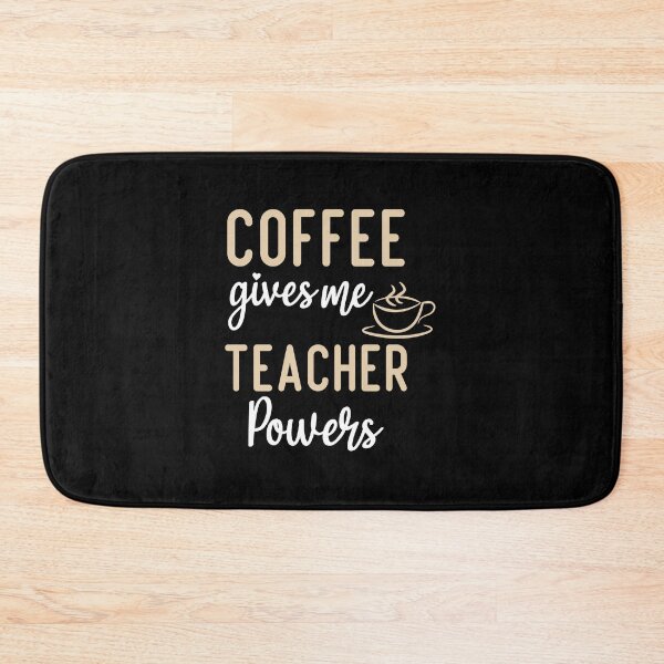 Item preview, Coffee Gives Me Teacher Powers designed and sold by AEOPIN.
