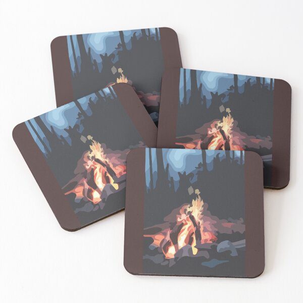 Item preview, Abstract Summer Night Bonfire   designed and sold by 4seasondesign.