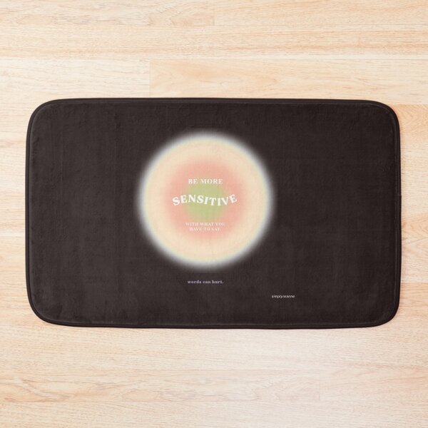 Item preview, Aesthetic Aura Quote - Be More Sensitive With What You Have to Say   designed and sold by 4seasondesign.