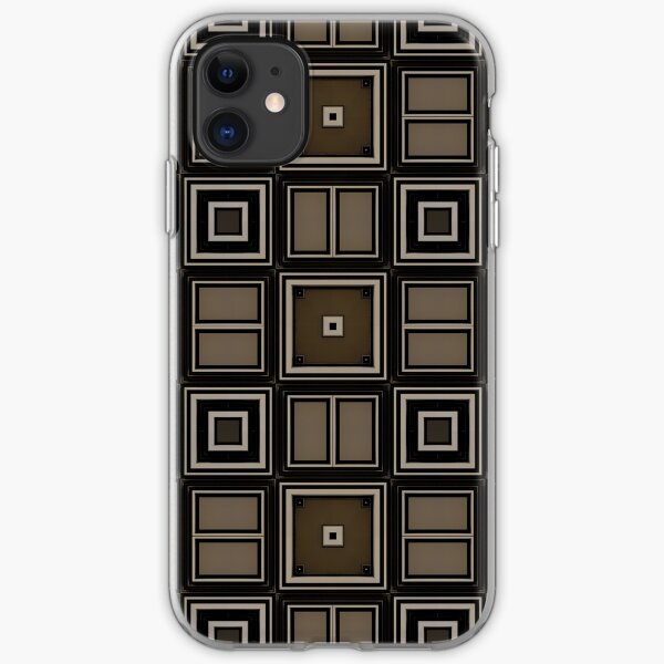 Earthy Taupe Design by Julie Everhart iPhone Soft Case