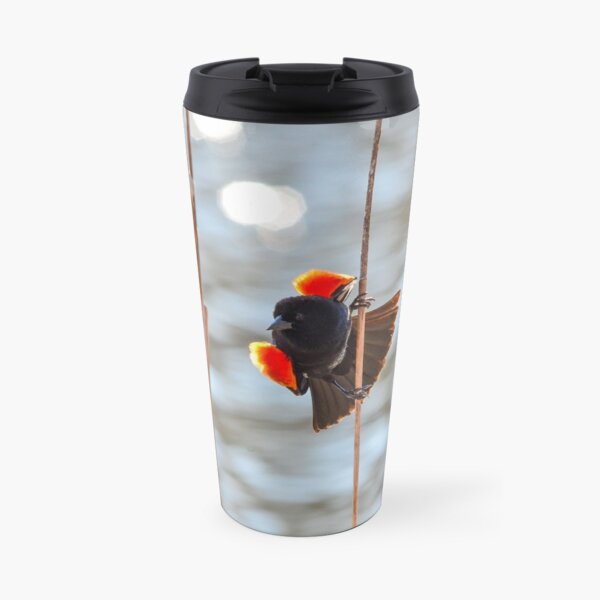 Red-winged Blackbird Travel Mug