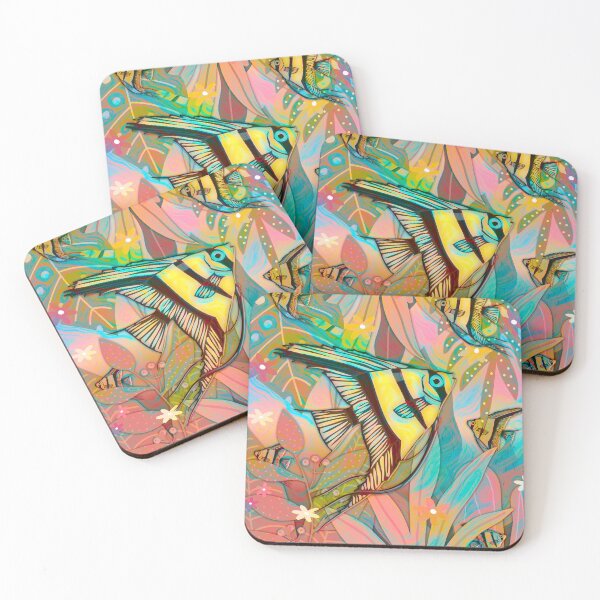 Item preview, Angelfish Fantasy No. 7 designed and sold by Rockett Graphics.